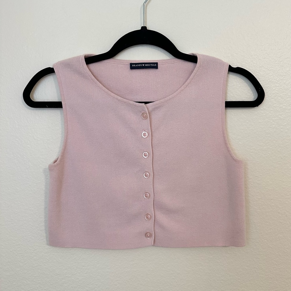 Brandy Melville Pink Top